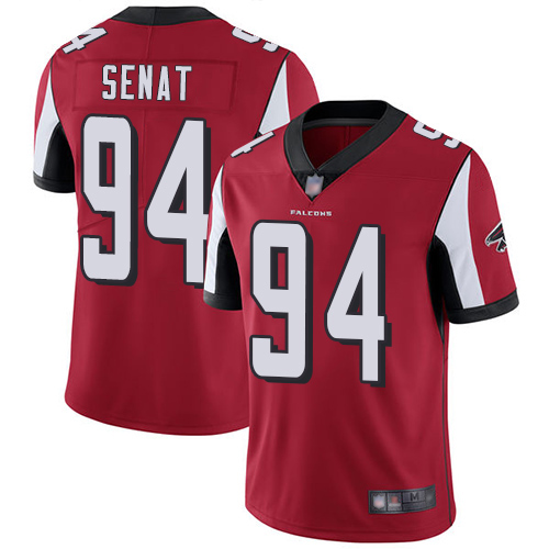 Atlanta Falcons Limited Red Men Deadrin Senat Home Jersey NFL Football 94 Vapor Untouchable